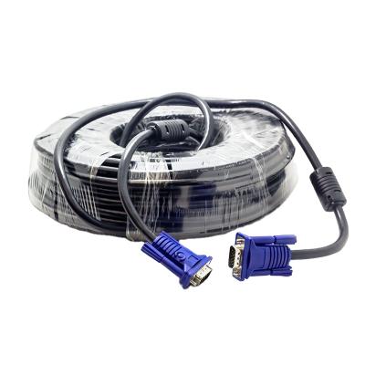 China COMPUTER 15M GOOD quality 3+6 monitor VGA to VGA cable connection without screws for computer in steel pipes for sale