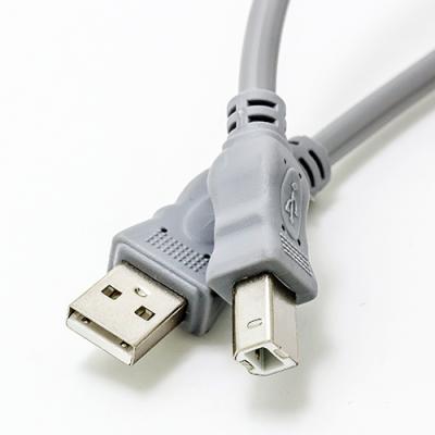 China Printer Cable USB Printer 2.0 High Speed ​​Gray Color 1.5M USB AM To BOM Printer Cable for sale