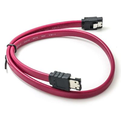 China COMPUTER senye cable vellygood factory hot sale 6 Gbps SATA III to eSATA cable 50cm for sale