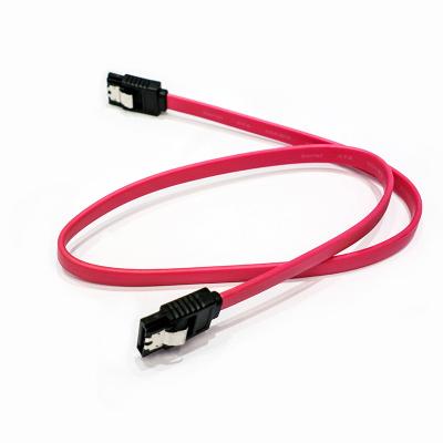 China Factory Hot Sale 40cm SATA 2.0 Optical Drive Cable Hard Disk Drive Straight Red Cord SAS Cables Hard Drive Dual Channel Data Cable for sale