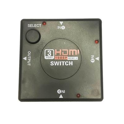 China Switch 3 Entradas de Puertos Automatico Switcher 3 Switcher 1080P 60Hz Conmutador HDMI de HD 1080P HDMI One 1 Salida Soporta 3d for PS4 Xbox HDTV for sale