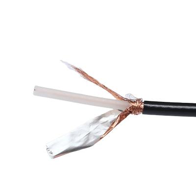 China High Quality Bare Copper Wire LMR240 LMR300 LMR400 Coaxial Cables Low Loss For CCTV / CATV for sale