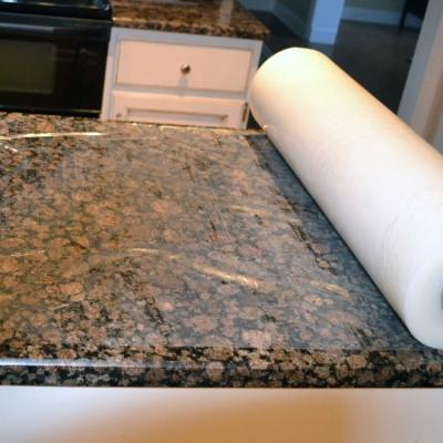 China Granite Countertop Protective Film Anti Scratch Hard Surface Protection Film for sale