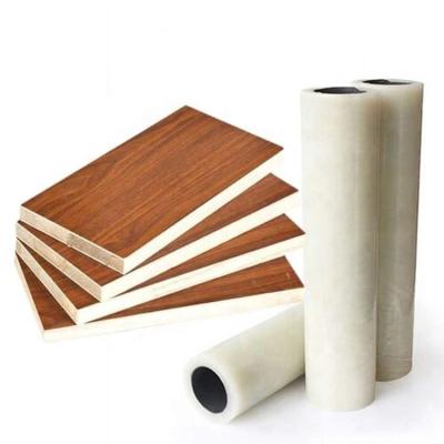 China 24 Inch X 200 Foot PE Temporary Hard Wood Floor Protection Film Customized 3 Mil Thickness Film for sale