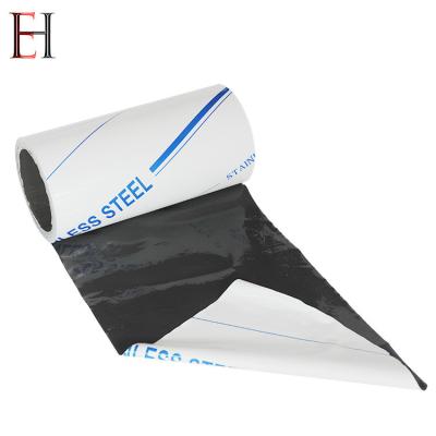 China Customizable PE Black / White Adhesive Protective Film For Aluminum Sandwich Panel for sale