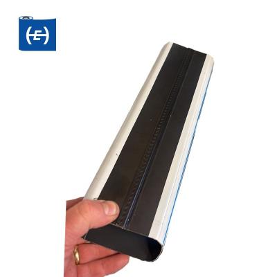 China PE Material 70 0r 80 Micron Black And White Color Aluminium Gutter Downspout Profile Protection Film for sale