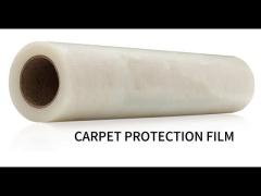 PE High Adhesive Carpet Protection Film Clear Transparent Color Heavy duty carpet protector film