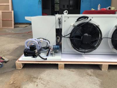 China Fully Automatic KVH 1000 Waste Oil Heater Hanging Type Two Fan System for sale