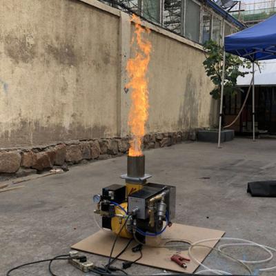 China Automatic Garage Waste Oil Burner , Oil Fired Burner Three Safe Precaution for sale