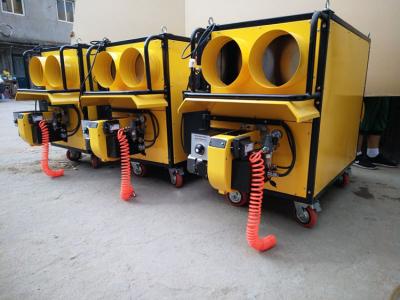 China 110 V / 60 Hz Chick Brooding Equipment 2x250 Mm Dia With 100 L Oil Tank for sale