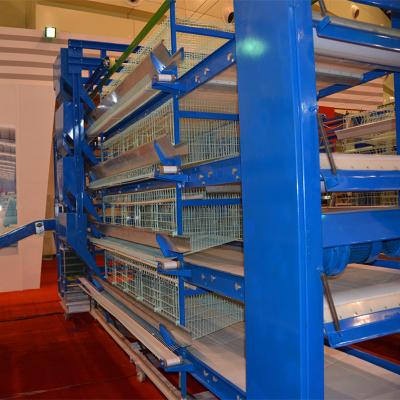 China Machinery Repair Shops 4 Tier Chicken Layer Battery Cage For Poultry Farm for sale