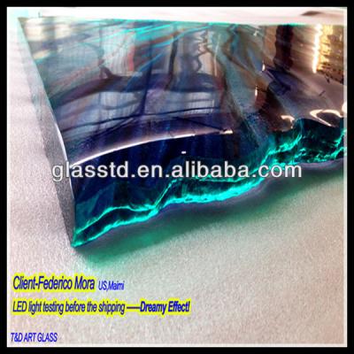 China Making Bar Countertops More Fashion Luxury Restaurant Bar Countertops , Bar Tops With LED for sale