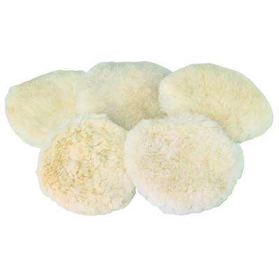 China 6 Inch Single Side Car Grip Wool Pad Auto Polishing Polishing White Car for sale