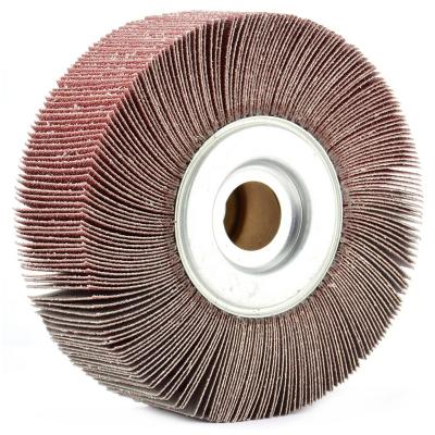 China Stainless Steel GLORY Abrasive Unmounted Tools Aluminum Oxide Flap Wheel for sale