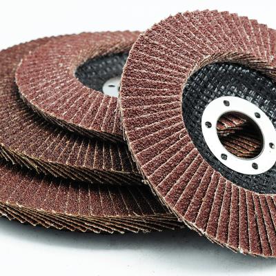 China Hot Selling Aluminum Oxide Fin Disc Abrasive 115mm Aluminum Oxide For Wood Fin Disc for sale