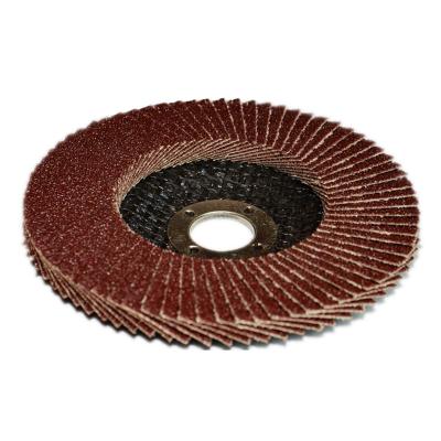 China Hot Sale Aluminum Oxide 4.5inch Brown Fiber Aluminum Oxide Fiber Disc Fin High Efficiency Glass Metal Abrasive Disc for sale