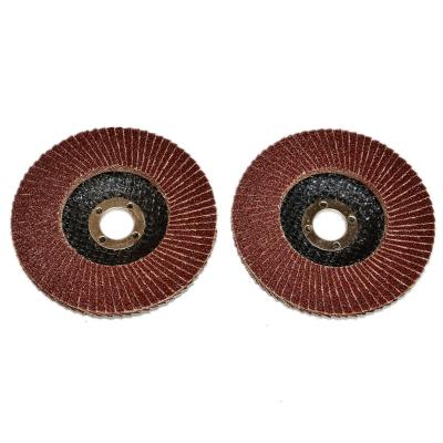 China Hot Sale 4.5inch High Efficiency Aluminum Oxide Fin Disc Abrasive Abrasive For Steel Fin Disc for sale