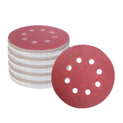 China Best Price Grinding Disc 125mm Sanding Hook And Loop Aluminum Paint Removing Sanding Disc for sale