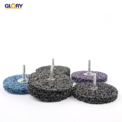 China GLORY Abrasive Silicon Carbide Strip Axle Mounted Wheels For Angle 2