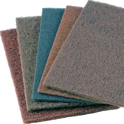 China Economical Industry Cleaning Scouring Pad Sheets For Polishing Scouring Pad for sale