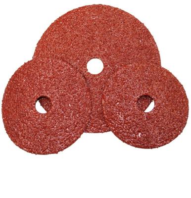 China GLORY High Quality 115mm Round Hole Aluminum Oxide Fiber Deburring Abrasive Polishing Disc for sale