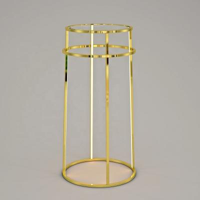 China Modern Design LED Stainless Steel + Glass + Pillar Shape Customized Stainless Steel LED Strips Embedded Top Frame Glass Support Pedestal For Corridor Corners OEM for sale