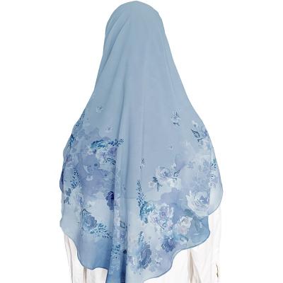 China Snap Print Chiffon Shawl Hijab Shawl Cotton Instant Muslim Shawl Polyester Shawl Hijab Shawl for sale