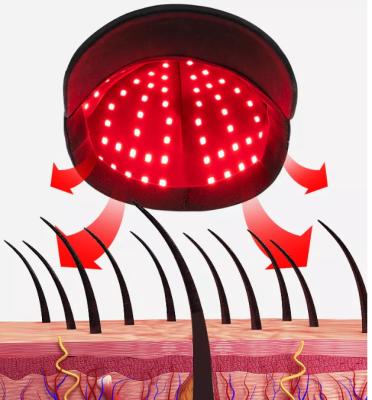 China 450pcs Loss Prevention Led Highest 660nm 850nm Wavelength Red Light Therapy Cap for sale