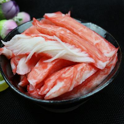 China China High Density Wholesale Manufacturing Frozen Food Surimi Imitation Crab Meat Stick for sale