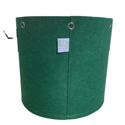 China Garden Grow Pot Custom OEM 1-1000 Gallon Vegetable Garden Heavy Duty Nonwoven Fabric Air Grow Bags For Plants for sale