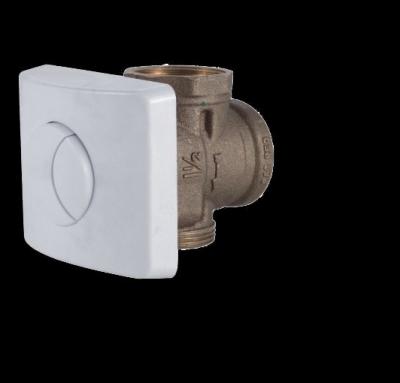 China Bathroom Hidden Powered Wall Mounted Brass Material Toilet Flush Valve Eco - Friendly for sale