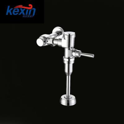 China China Factory Supply Modern Manual Urinal Flush Valve With Push Button for sale