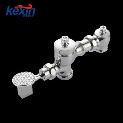 China High Quality Brass Type Modern Toilet Widely Use And Pedal Flush Valve for sale