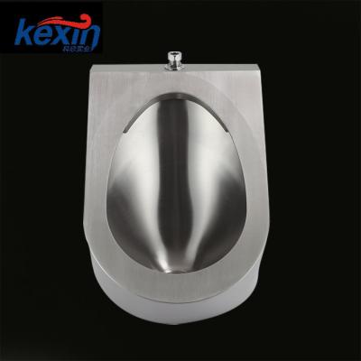 China Standard Size Modern Wall-hung Stainless Steel Urinals , Urinal For Men for sale