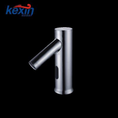 China Single Metered Faucets Wall Mount Sink Faucet Lever Hole Basin Sensor Faucet, High Grade Brass Material Faucet for sale