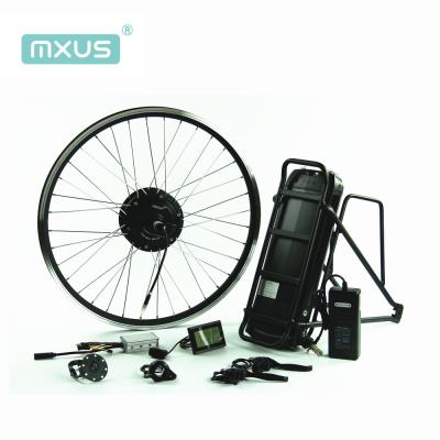 China MXUS GDF15 350W ebike hub motor for 2 wheel electric standing scooter with 100/135 lithium polymer battery for sale