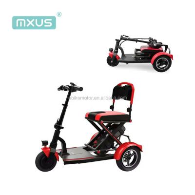 China 8 Inch 10 Inch Rear 3 Wheel Folding Electric Mobility Scooter Front for sale