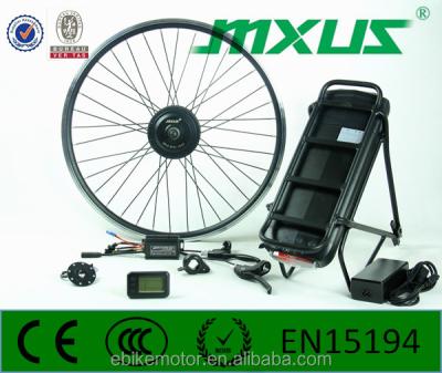 China 2017 new aluminum alloy food grade MXUS ebike 250w hub motor& front wheel motor kit for sale