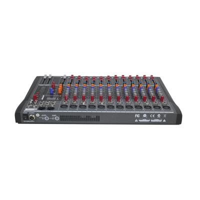 China Hot-selling Guangzhou professional 8 channel analog audio mixer for professional audio applications EMX-80 for sale