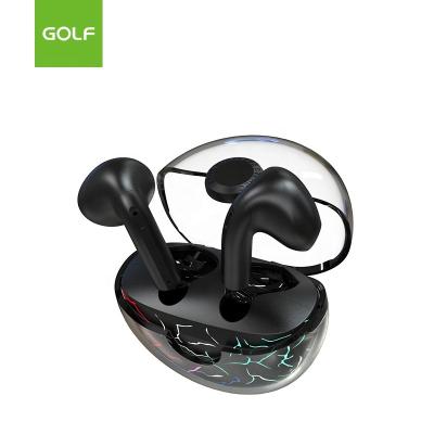 China Wholesale Price GOLF In-Ear TWS Wireless Earphone Ship Earbuds In Ear Mini Hands Free Wireless Earphone Universal With Charging Case for sale