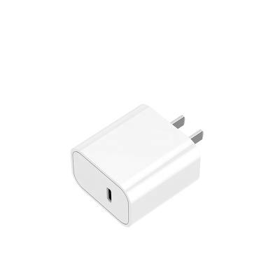 China Wholesale Factory Price PD20W+QC20W Wall Charger USB Type-C Fast Charging Adapter PD20W+QC20W Travel Charger Competitive Type-C for sale