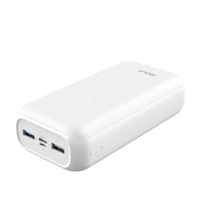 China Portable External Wholesale Type-C Fast Charging Support 30000mah Cheapest Factory Price Power Bank Battery High Capacity Fast Mobile Charger PD20W for sale