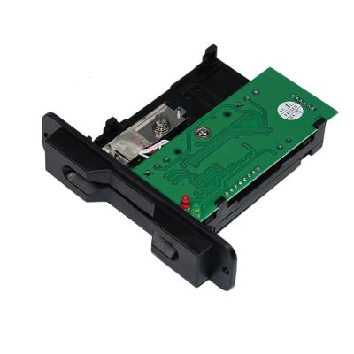 China Half Insertion Magnetic Stripe Card Reader RS232 / USB Multi Interfaces For Slot Machine for sale