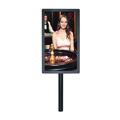 China Matte Black  1920x1080 resolution floor stand digital signage for sale