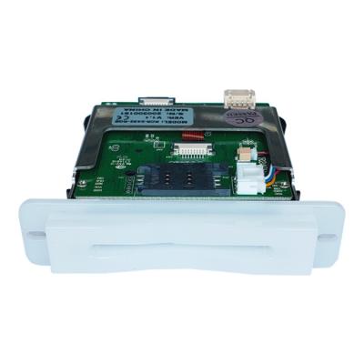 China Half Insertion RF IC Manual Card Reader Writer For Contact Memory / CPU Cards / POS for sale