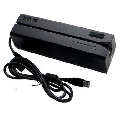 China Manual Swipe Magnetic Stripe Card Reader USB Interface Application Bank Book for sale