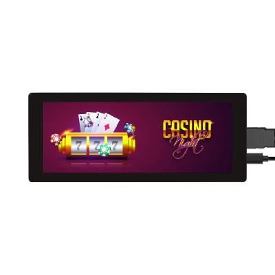 China 6.86 Inch Bar Type Multi Capacitive Touch Casino LCD Gaming Monitor for sale