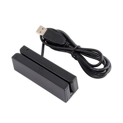 China ASCII Magnetic Card Scanner All Tracks Available Small Size Magnetic Stripe Card Reader for sale