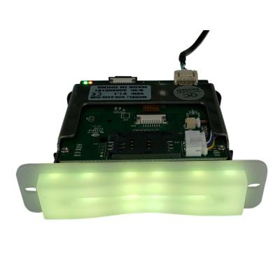 Cina Installazione di smontaggio di Semi-Transparent Bezel Easy del lettore di schede di RGB USB in vendita