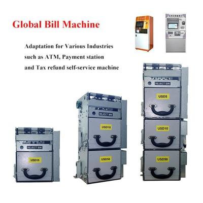 China De Benaming die van contant geldbill bill dispenser machine world wide Front Back uitdelen Te koop